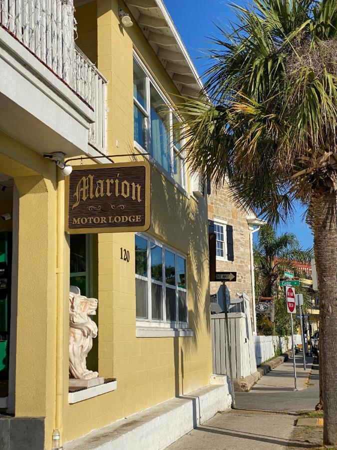 Historic Waterfront Marion Motor Lodge In Downtown St Augustine Сейнт-Огастін Екстер'єр фото